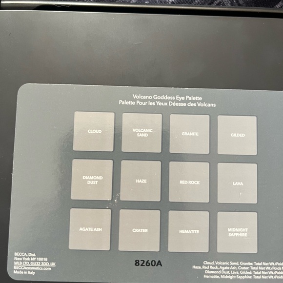 Becca volcano, goddess eyeshadow, palette lightly used. - Picture 4 of 4